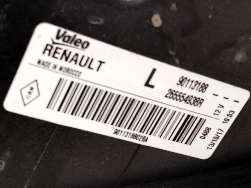 Recambio de piloto trasero izquierdo para dacia sandero ii (b8_) tce 90 (b8m1, b8ma) referencia OEM IAM 265554938R  