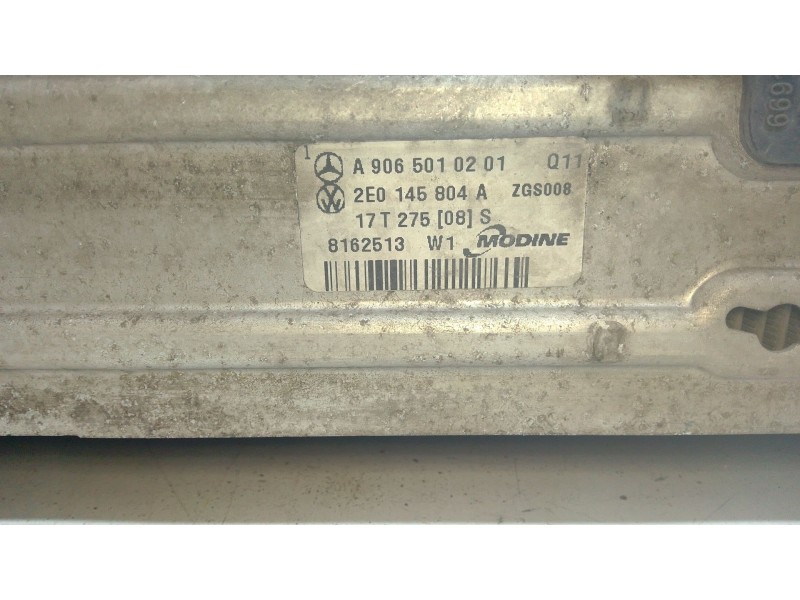 Recambio de intercooler para mercedes-benz sprinter 3-t furgoneta (b906) 214 cdi (906.611, 906.613) referencia OEM IAM A90650102