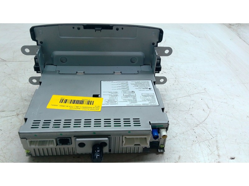 Recambio de sistema audio / radio cd para dacia sandero ii (b8_) tce 90 (b8m1, b8ma) referencia OEM IAM   