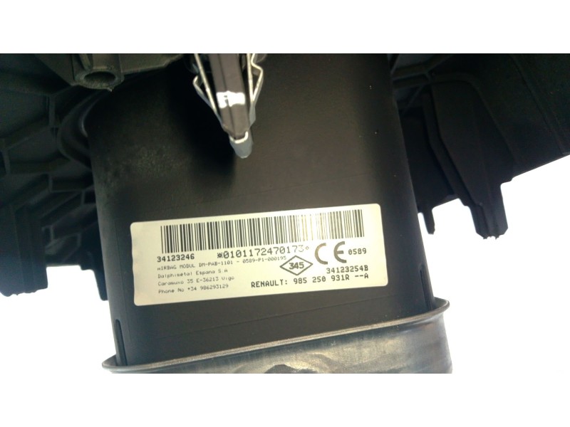 Recambio de airbag delantero derecho para dacia sandero ii (b8_) tce 90 (b8m1, b8ma) referencia OEM IAM   