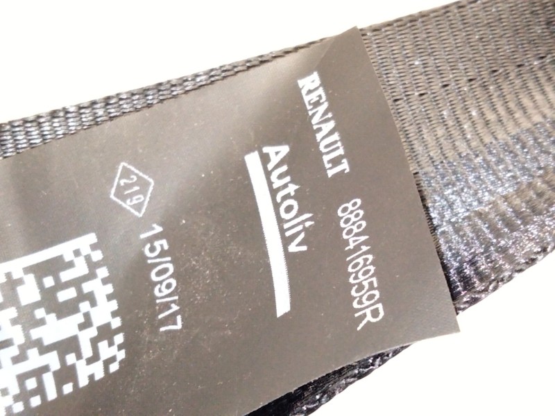 Recambio de cinturon seguridad trasero derecho para dacia sandero ii (b8_) tce 90 (b8m1, b8ma) referencia OEM IAM   