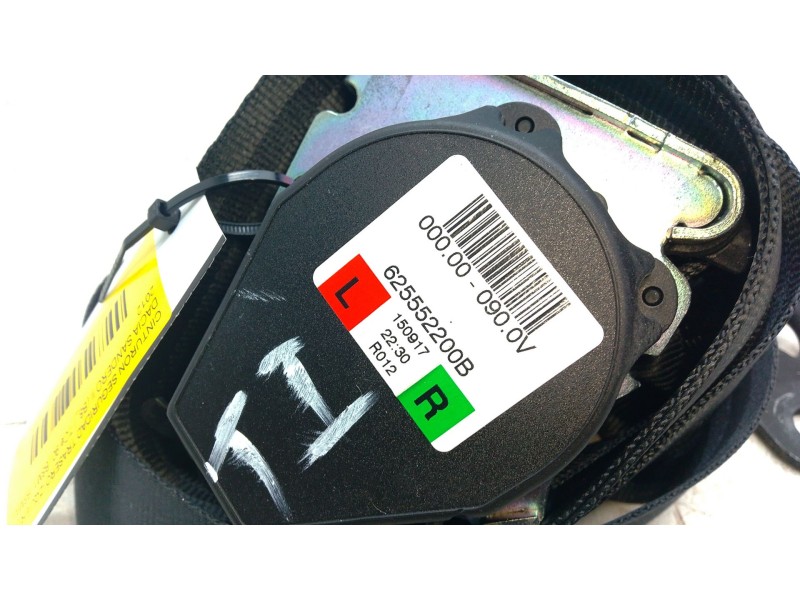 Recambio de cinturon seguridad trasero izquierdo para dacia sandero ii (b8_) tce 90 (b8m1, b8ma) referencia OEM IAM 625552200B  