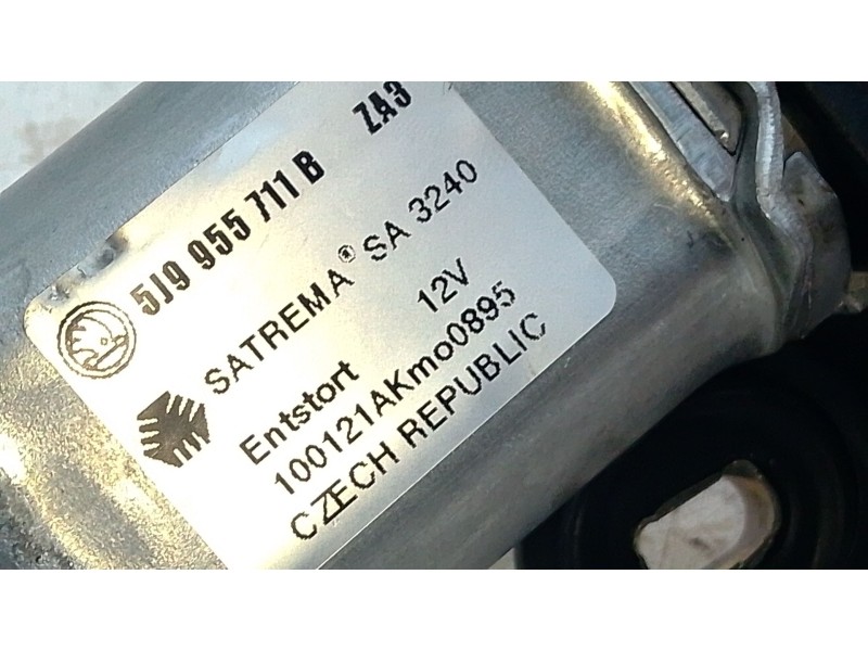 Recambio de motor limpia trasero para skoda yeti (5l) 1.8 tsi 4x4 referencia OEM IAM 5J9955711B  