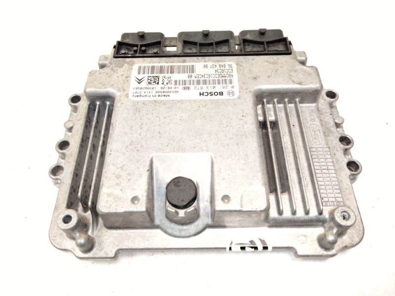 Recambio de centralita motor uce para peugeot partner furgoneta/monovolumen (5_, g_) 1.6 hdi 90 referencia OEM IAM 9664843780 02