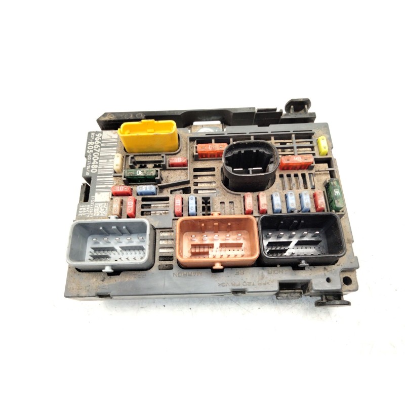 Recambio de caja fusibles para peugeot partner furgoneta/monovolumen (5_, g_) 1.6 hdi 90 referencia OEM IAM 9666700480  