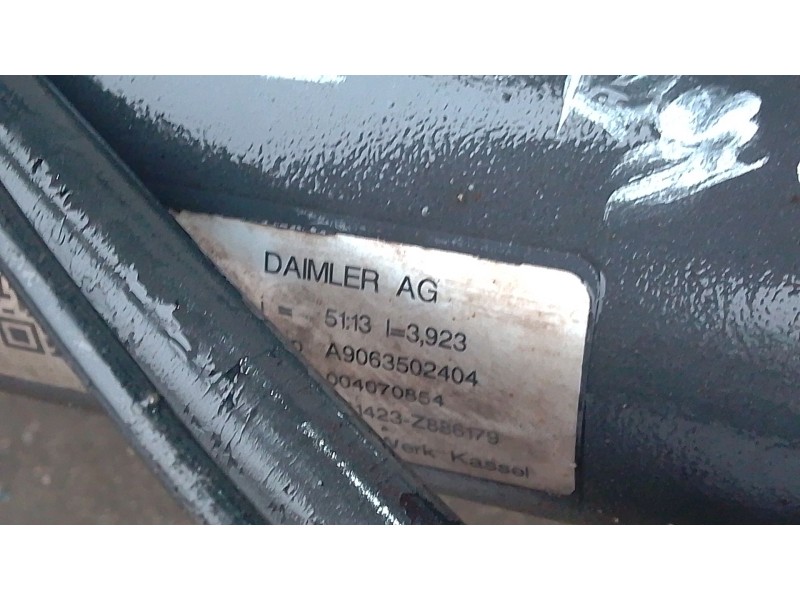 Recambio de puente trasero para mercedes-benz sprinter 3-t furgoneta (b906) 214 cdi (906.611, 906.613) referencia OEM IAM A90635