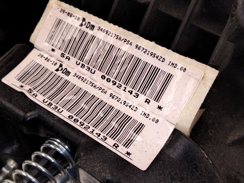 Recambio de airbag delantero izquierdo para peugeot partner furgoneta/monovolumen (5_, g_) 1.6 hdi 90 referencia OEM IAM 9672195