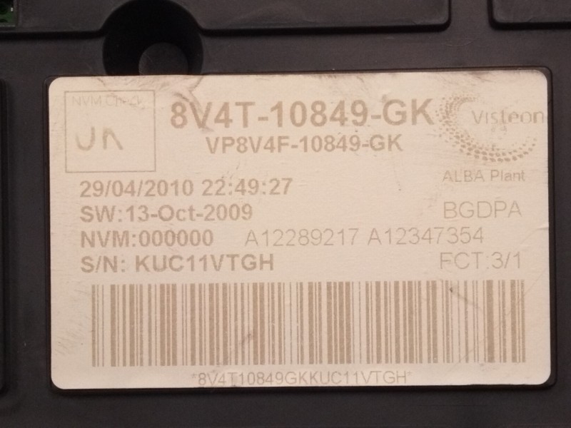 Recambio de cuadro instrumentos para ford focus ii (da_, hcp, dp) 1.8 tdci referencia OEM IAM 8V4710849GK  