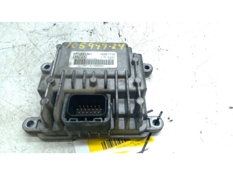 Recambio de centralita motor uce para opel combo tour 1.7 di 16v referencia OEM IAM 897189361  
