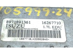 Recambio de centralita motor uce para opel combo tour 1.7 di 16v referencia OEM IAM 897189361   2