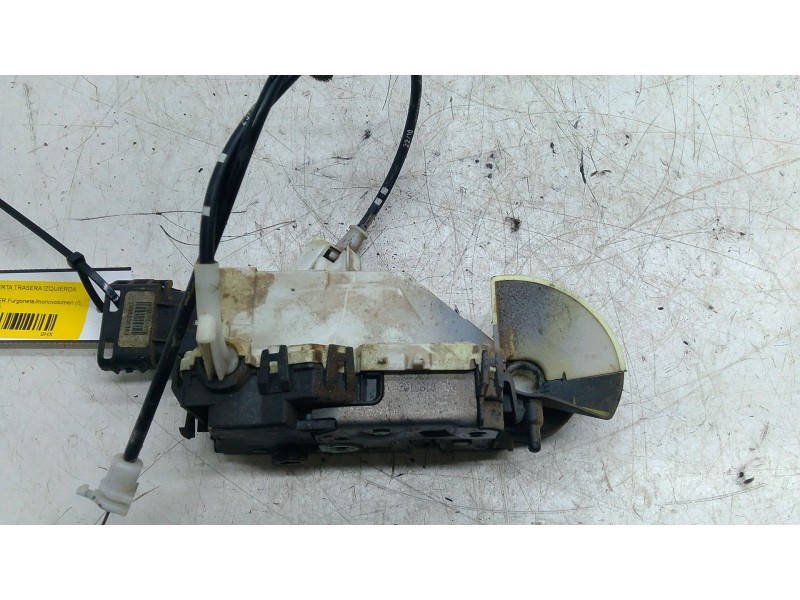 Recambio de cerradura puerta trasera izquierda carga para peugeot partner furgoneta/monovolumen (5_, g_) 1.6 hdi 90 referencia O