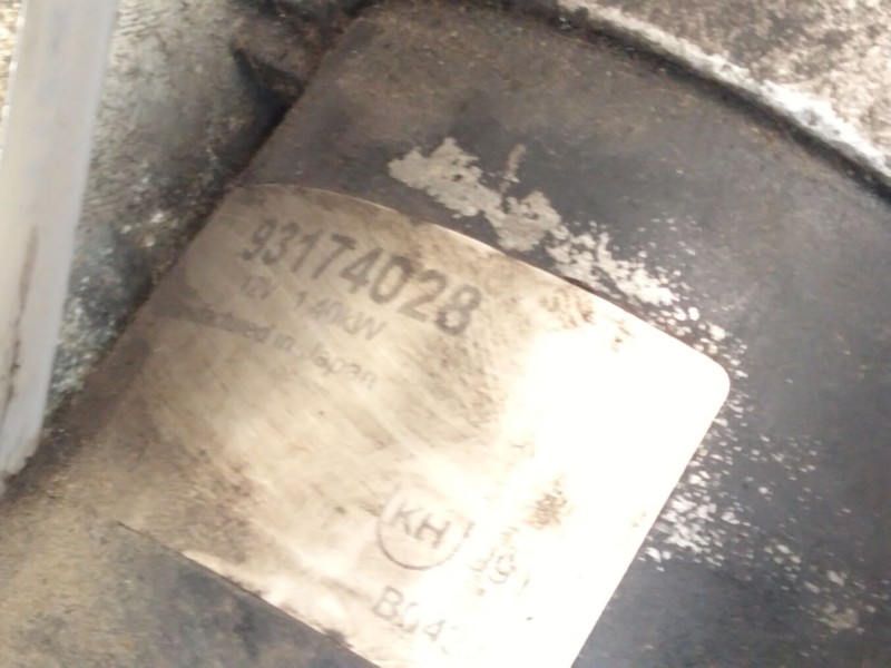 Recambio de motor arranque para opel combo tour 1.7 di 16v referencia OEM IAM 93174028  