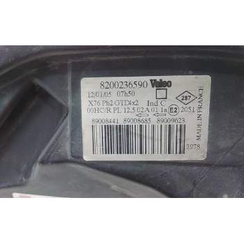 Recambio de faro izquierdo para renault kangoo (f/kc0) authentique referencia OEM IAM 8200236590  