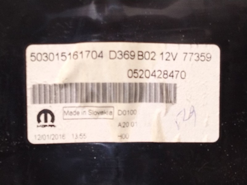 Recambio de cuadro instrumentos para fiat doblo cargo (263_) 1.3 d multijet referencia OEM IAM 0520428470  