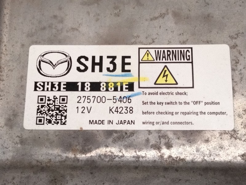 Recambio de centralita motor uce para mazda cx-5 (ke, gh) 2.2 d awd (ke2aw) referencia OEM IAM SH3E18881E 2757005406 K4238