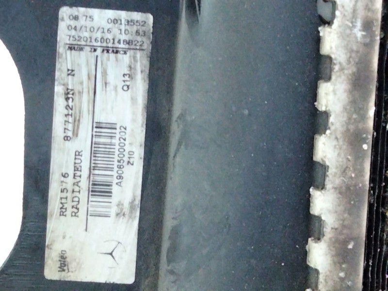 Recambio de radiador agua para mercedes-benz sprinter 3-t furgoneta (b906) 214 cdi (906.611, 906.613) referencia OEM IAM A906500