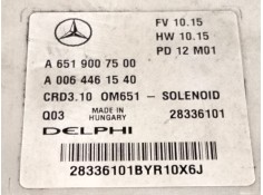 Recambio de centralita motor uce para mercedes-benz clase c t-model (s204) c 220 cdi (204.202) referencia OEM IAM A6519007500 A0 2
