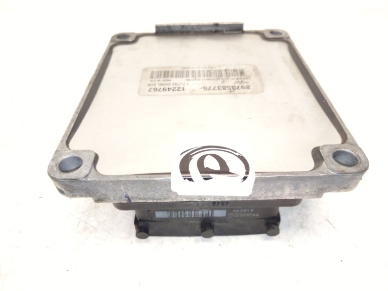 Recambio de centralita motor uce para opel combo tour 1.7 di 16v referencia OEM IAM 12249767 8963583775 12249767