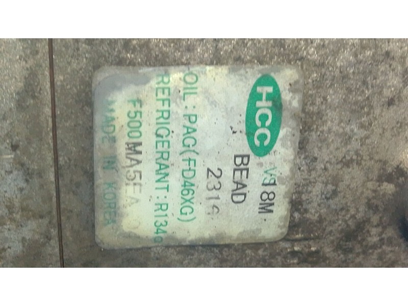 Recambio de compresor aire acondicionado para hyundai sonata v (nf) 2.0 crdi referencia OEM IAM F500MA5EA  