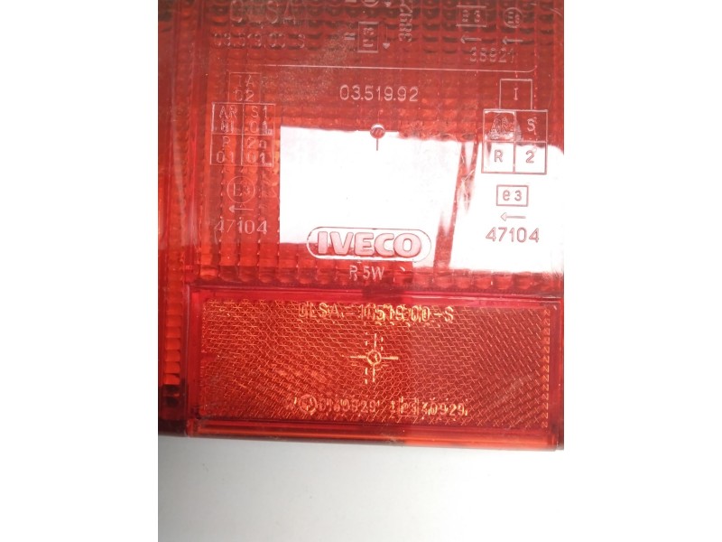 Recambio de piloto trasero izquierdo para iveco daily caja cerrada (1989 =>) referencia OEM IAM 1151900S 38921 0351900S