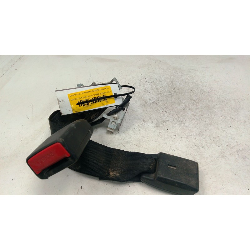 Recambio de enganche cinturon trasero izquierdo para mazda cx-5 (ke, gh) 2.2 d awd (ke2aw) referencia OEM IAM BAF140147T  
