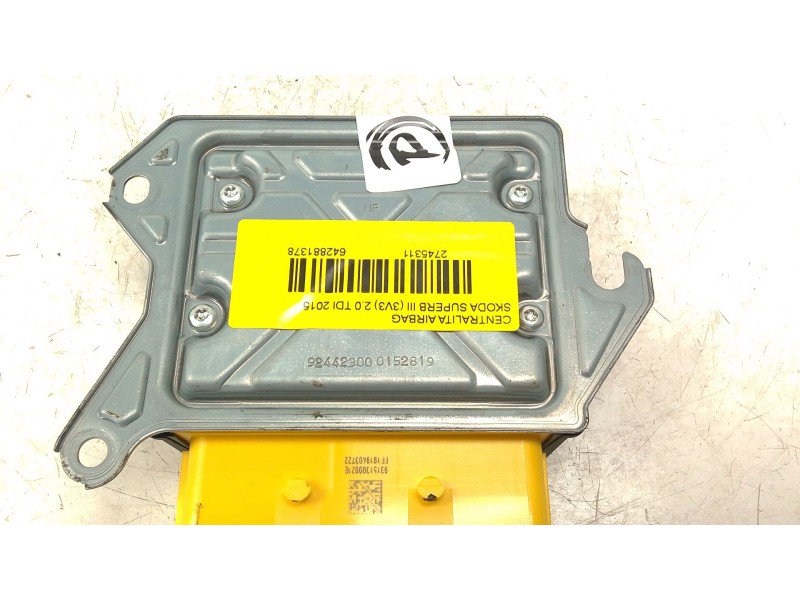 Recambio de centralita airbag para skoda superb iii (3v3) 2.0 tdi referencia OEM IAM 5Q0959655  