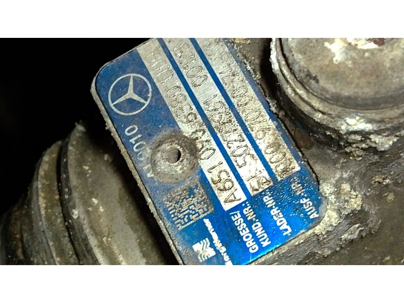 Recambio de despiece motor para mercedes-benz sprinter 3-t furgoneta (b906) 214 cdi (906.611, 906.613) referencia OEM IAM   