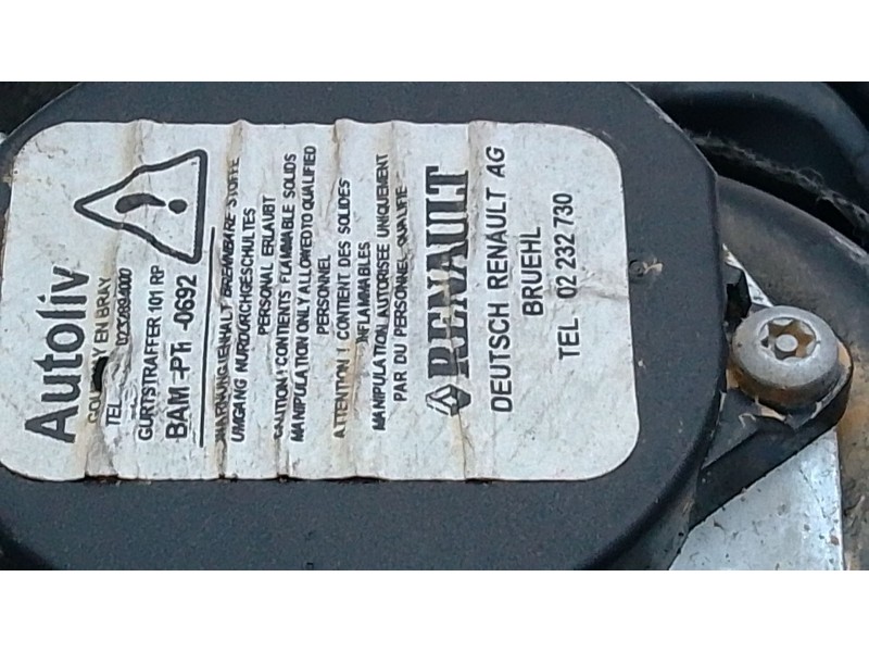 Recambio de cinturon seguridad delantero izquierdo para dacia dokker monospace (ke_) 1.5 dci (keaj, keah) referencia OEM IAM 868