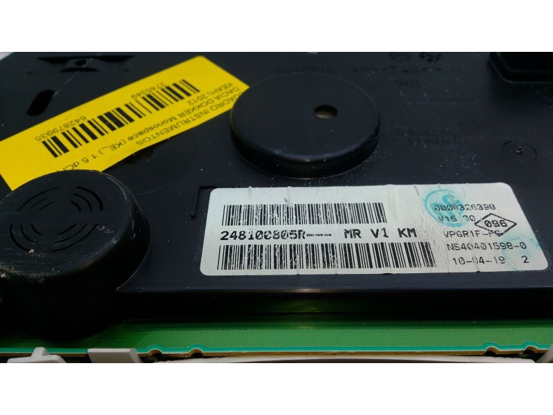 Recambio de cuadro instrumentos para dacia dokker monospace (ke_) 1.5 dci (keaj, keah) referencia OEM IAM 248100805R 278100805R 