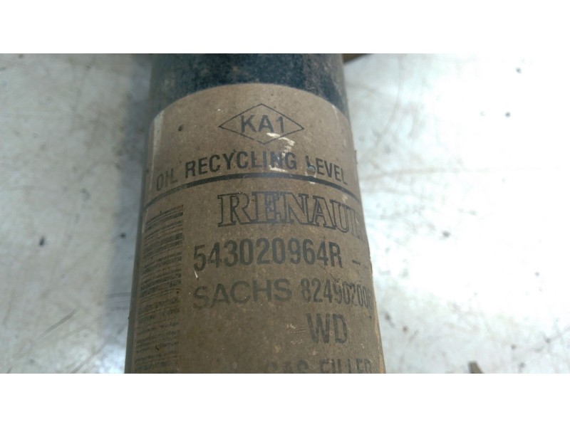 Recambio de amortiguador delantero derecho para dacia dokker monospace (ke_) 1.6 referencia OEM IAM 543020964R  