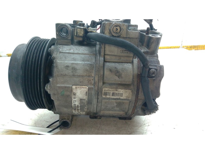 Recambio de compresor aire acondicionado para mercedes-benz sprinter 3-t furgoneta (b906) 214 cdi (906.611, 906.613) referencia 