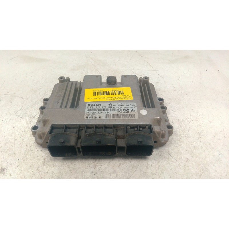 Recambio de centralita motor uce para citroën berlingo multispace (b9) 1.6 hdi 110 referencia OEM IAM 9664618080 0281013871 