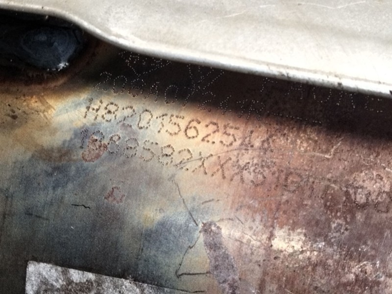 Recambio de catalizador para dacia sandero ii (b8_) tce 90 (b8m1, b8ma) referencia OEM IAM H820156254  