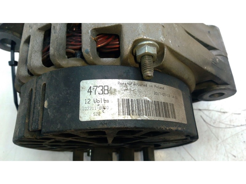 Recambio de alternador para opel zafira / zafira family b (a05) 1.9 cdti (m75) referencia OEM IAM 93169257  