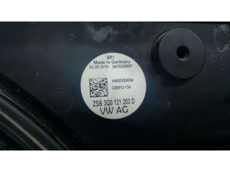 Recambio de electroventilador para skoda superb iii (3v3) 2.0 tdi referencia OEM IAM 3Q0121203D  