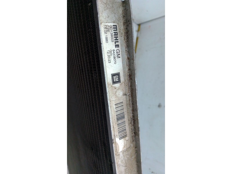 Recambio de radiador agua para opel insignia b grand sport (z18) 1.5 (68) referencia OEM IAM   