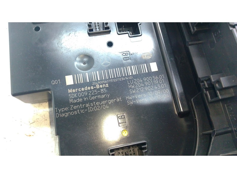 Recambio de modulo sam para mercedes-benz clase c t-model (s204) c 220 cdi (204.202) referencia OEM IAM 5DK00922585  