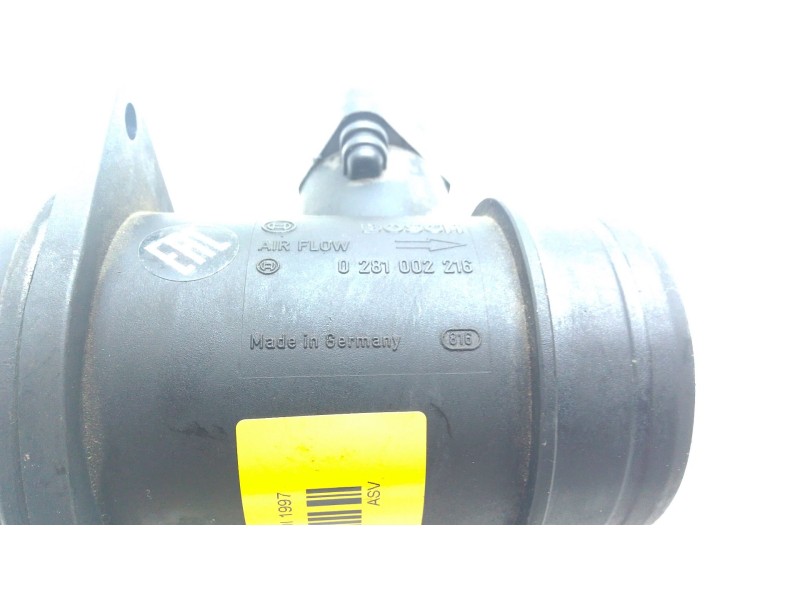 Recambio de caudalimetro para seat cordoba (6k1, 6k2) 1.9 tdi referencia OEM IAM 0281002216  