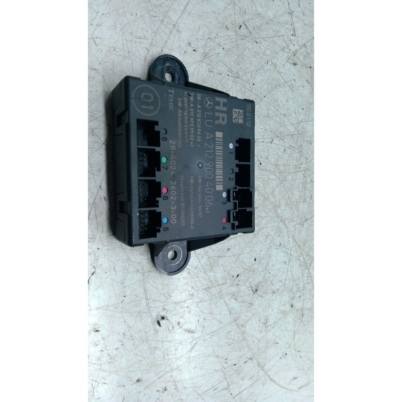 Recambio de modulo control puerta para mercedes-benz clase c t-model (s204) c 220 cdi (204.202) referencia OEM IAM A2129004006  