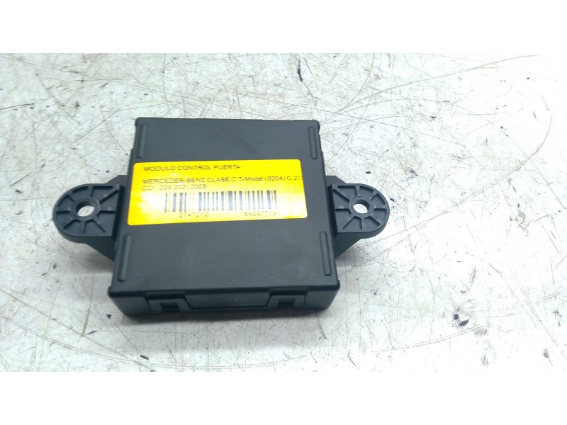 Recambio de modulo control puerta para mercedes-benz clase c t-model (s204) c 220 cdi (204.202) referencia OEM IAM A2129003906  