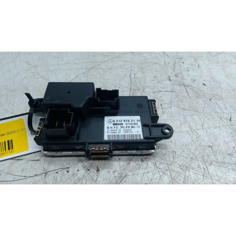 Recambio de resistencia calefaccion para mercedes-benz clase c t-model (s204) c 220 cdi (204.202) referencia OEM IAM A2128702110