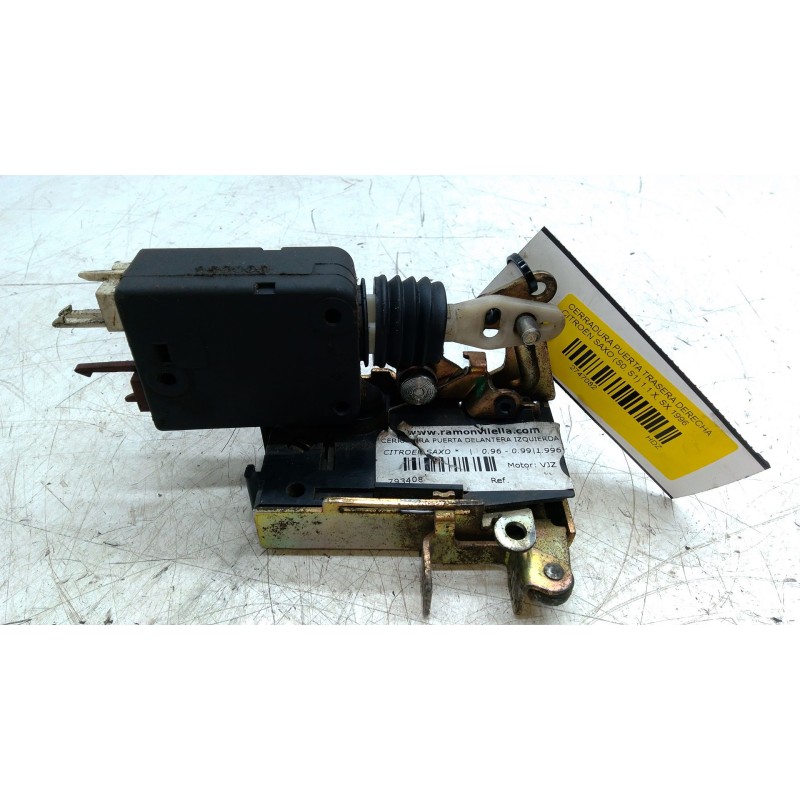 Recambio de cerradura puerta trasera derecha para citroën saxo (s0, s1) 1.1 x, sx referencia OEM IAM   