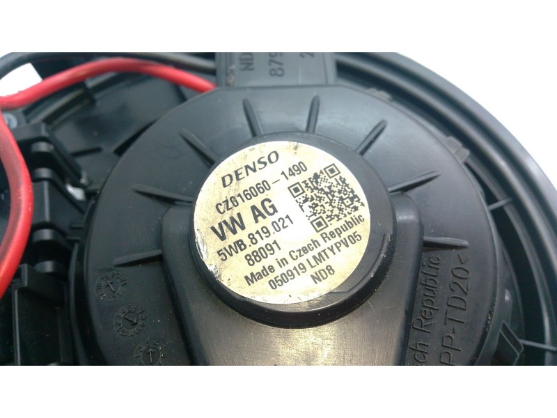 Recambio de motor calefaccion para skoda superb iii (3v3) 2.0 tdi referencia OEM IAM 5WB819021  