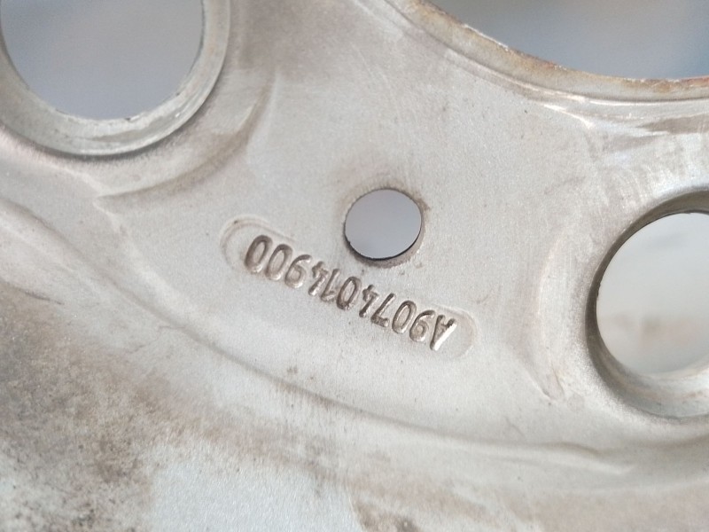 Recambio de llanta hierro para mercedes-benz sprinter 3-t furgoneta (b906) 214 cdi (906.611, 906.613) referencia OEM IAM A907401