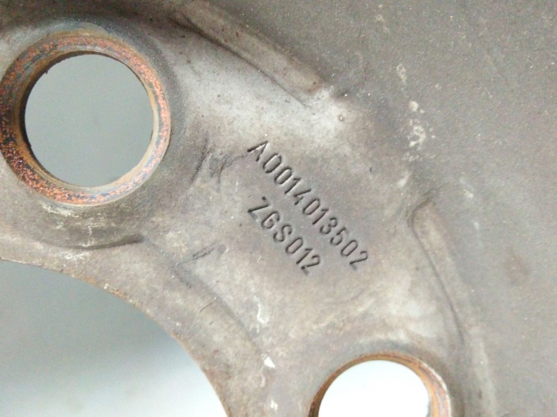 Recambio de llanta hierro para mercedes-benz sprinter 3-t furgoneta (b906) 214 cdi (906.611, 906.613) referencia OEM IAM A001401