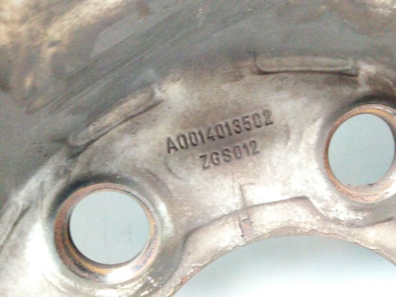 Recambio de llanta hierro para mercedes-benz sprinter 3-t furgoneta (b906) 214 cdi (906.611, 906.613) referencia OEM IAM A001401