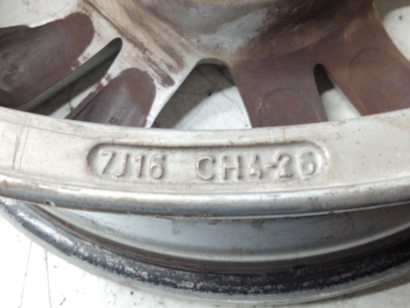 Recambio de llanta aluminio para citroën berlingo multispace (b9) 1.6 hdi 110 referencia OEM IAM 9684348080  