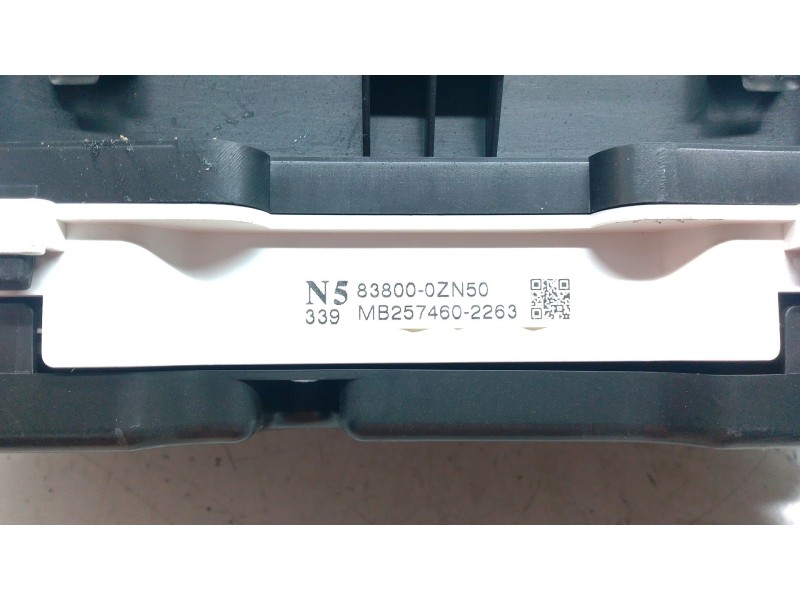 Recambio de cuadro instrumentos para toyota auris (_e15_) 1.8 hybrid (zwe150_) referencia OEM IAM 8380000ZN50  