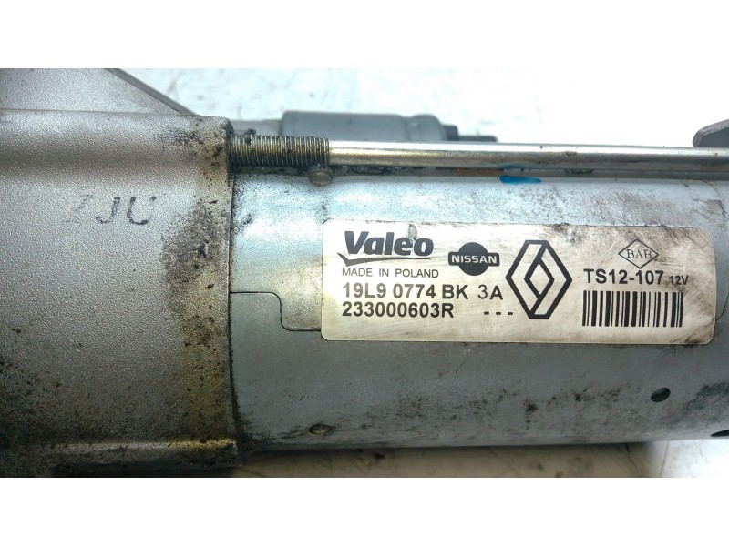 Recambio de motor arranque para renault grand scénic iii (jz0/1_) 1.5 dci referencia OEM IAM 233000603R  