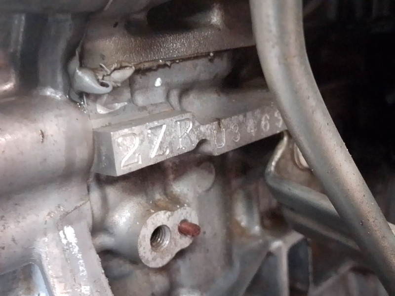 Recambio de motor completo para toyota auris (_e15_) 1.8 hybrid (zwe150_) referencia OEM IAM 2ZR x2zre22u 